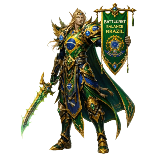 Recarga tu saldo Battle.net Brasil en Reales Brasileños (R$ / BRL)