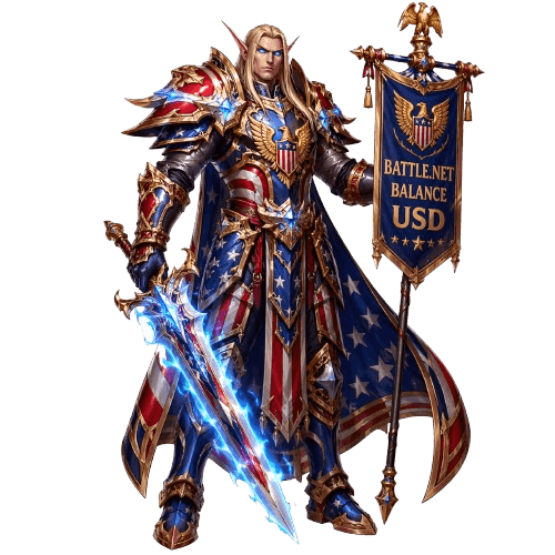 Recarga de Saldo Battle.net em Dólares Americanos (USD / $) — Região US