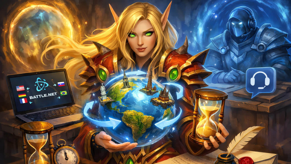 How to Change Your Battle.net Region