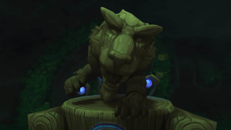 Statue of the Ashen Panther