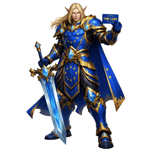 Buy WoW Time Card EU — 60-Day Official Game Time for European Servers